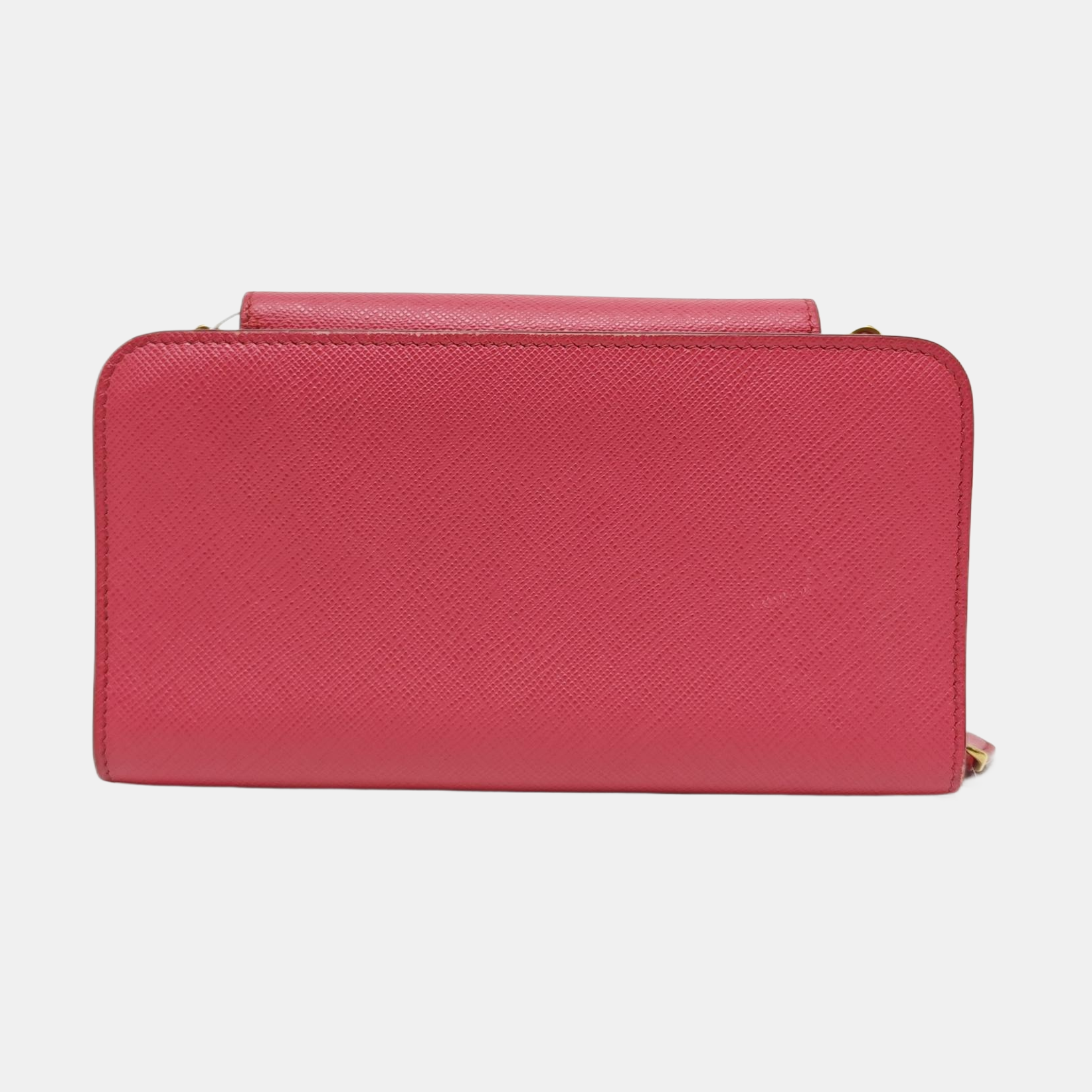 Saffiano Calfskin Shoulder Bag Red