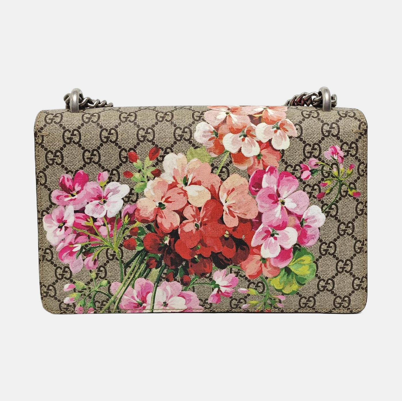 Authenticated pre-owned  Dionysus Monogram Coated Canvas Beige - Shoulder Bag at Looply