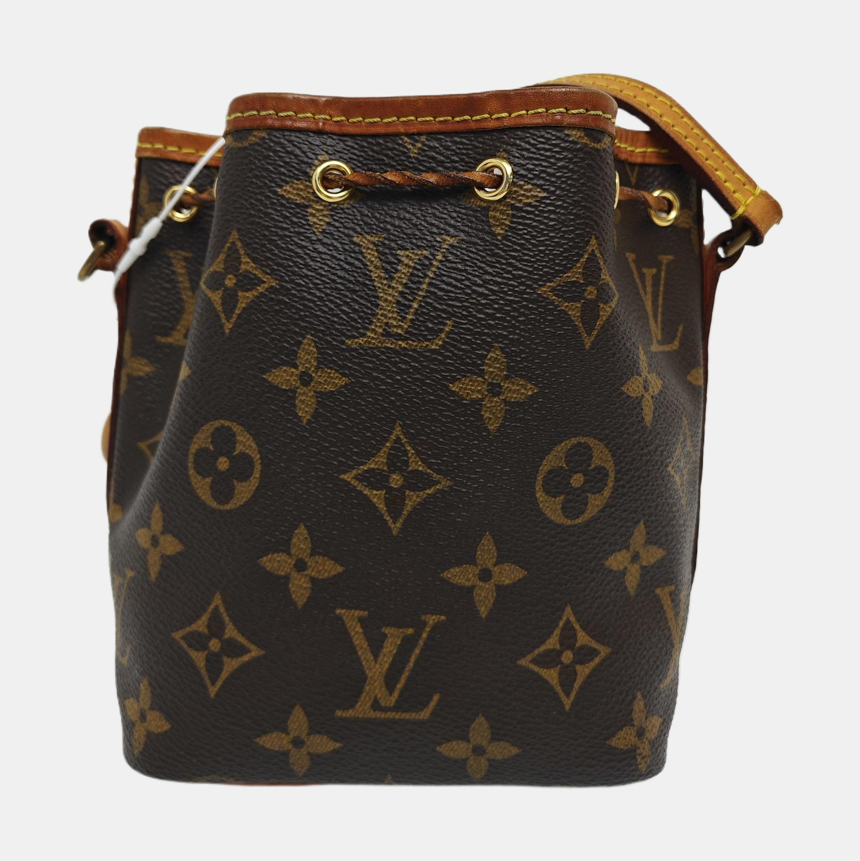 NÉONOÉ Nano Lona Revestida Monogram Marrón