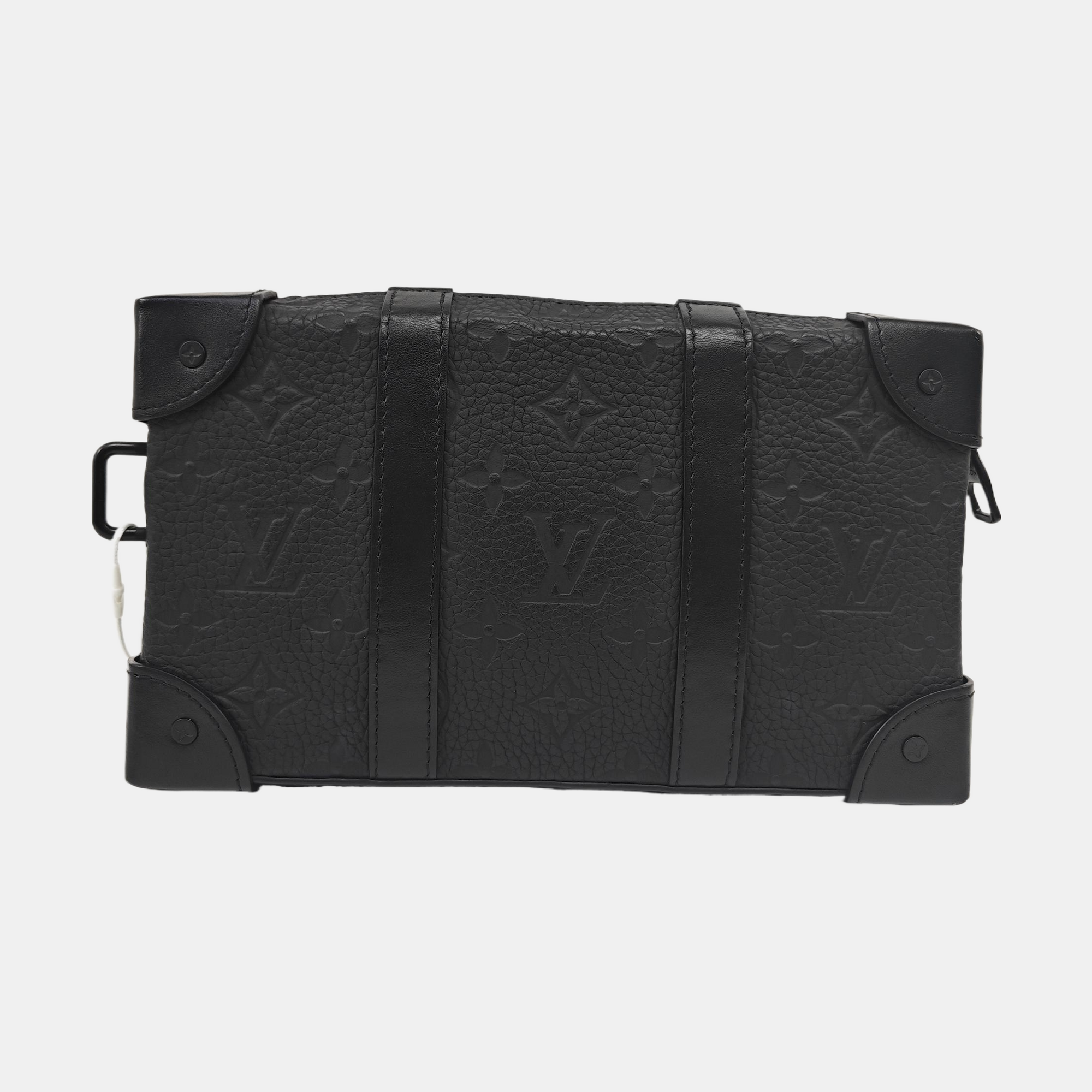 WALLET TRUNK Monogram Calfskin Black