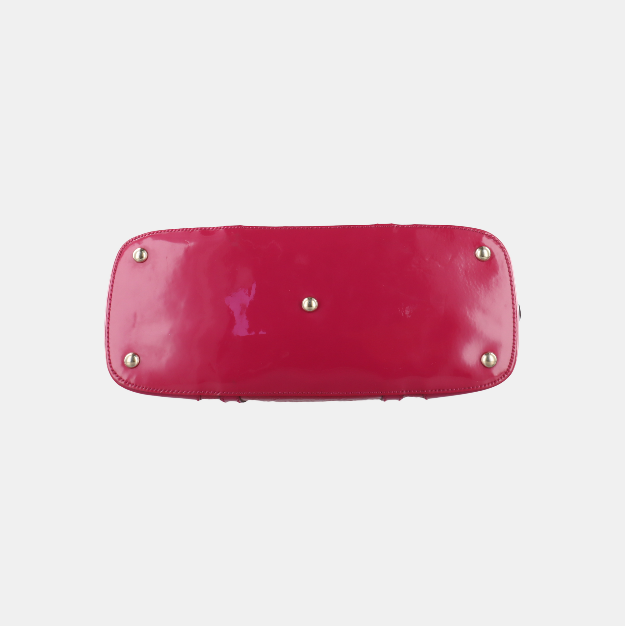 Authenticated pre-owned  Microguccissima Monogram Patent Leather Pink - Shoulder Bag at Looply