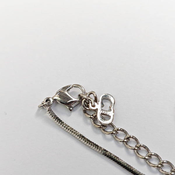 Trotter 2 Metal Silver Necklace