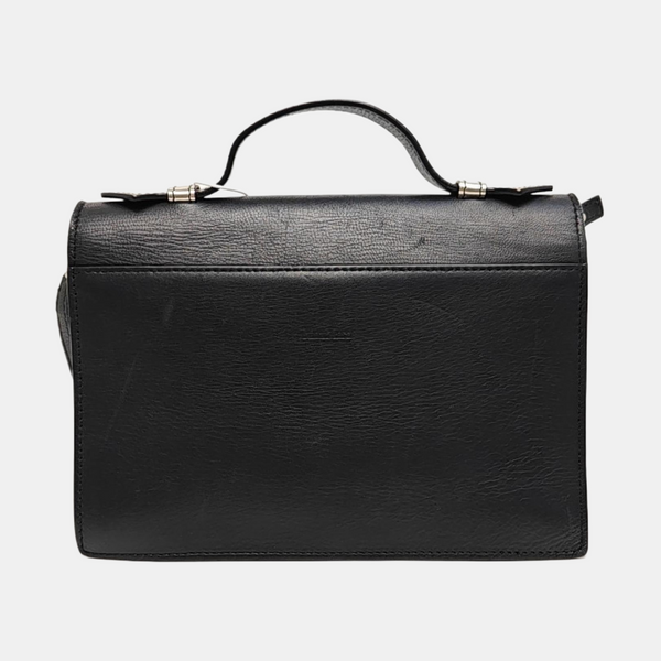 Calfskin Shoulder Bag Black