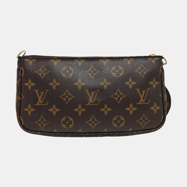 MULTI Monogram Coated Canvas Brown