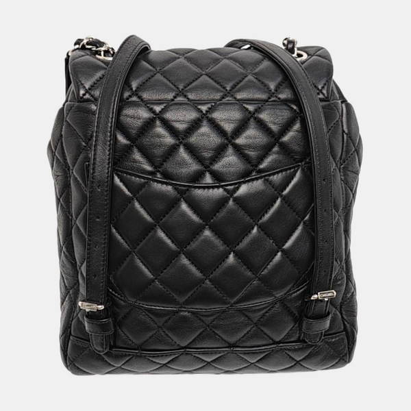 URBAN SPIRIT Small Quilted Lambskin Black