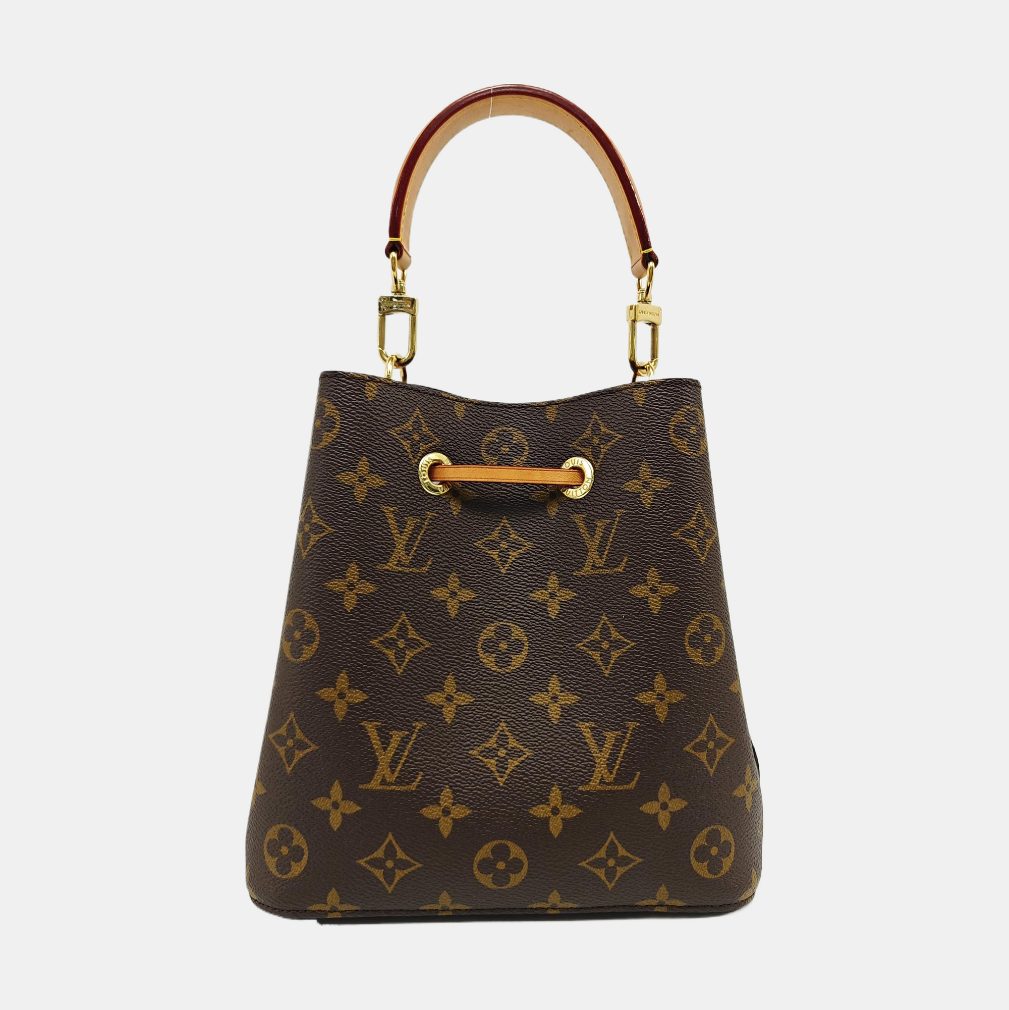 NÉONOÉ BB Monogram Coated Canvas Brown