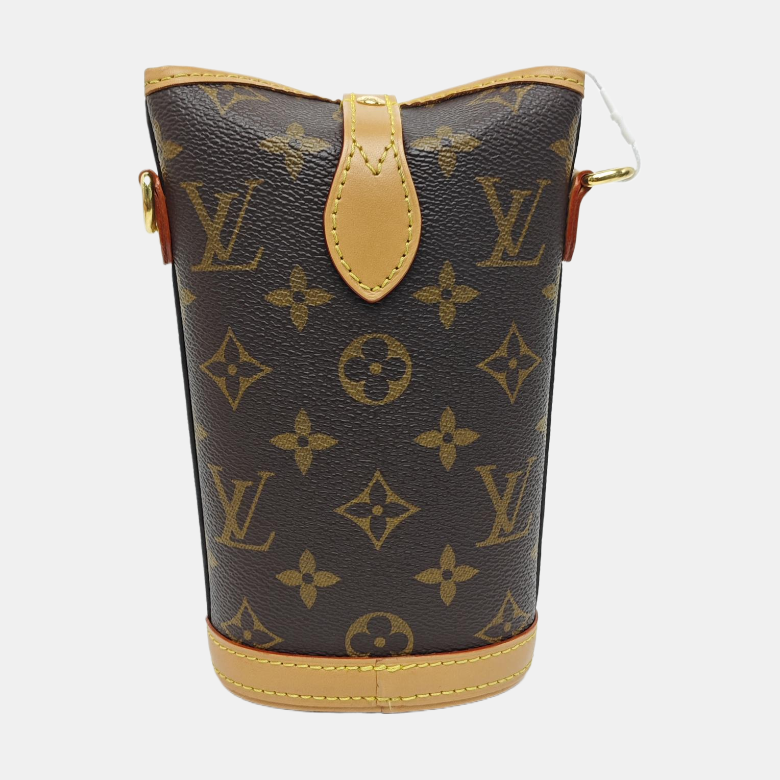FOLD ME Monogram Coated Canvas Brown