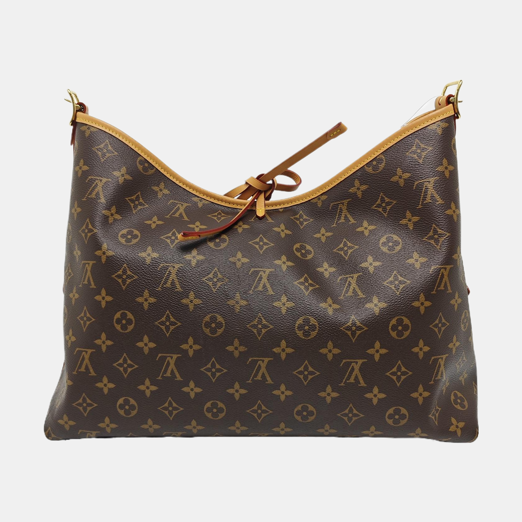 CARRYALL MM Monogram Coated Canvas Brown