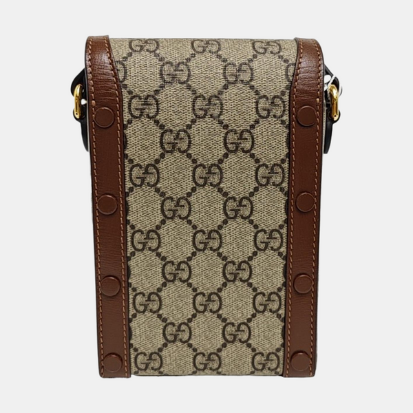 Horsebit 1955 Mini Coated Canvas Beige