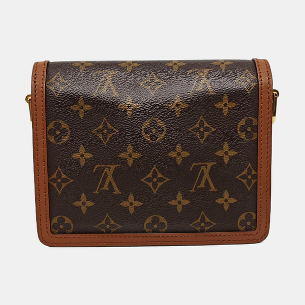 DAUPHINE Mini Coated Canvas Brown