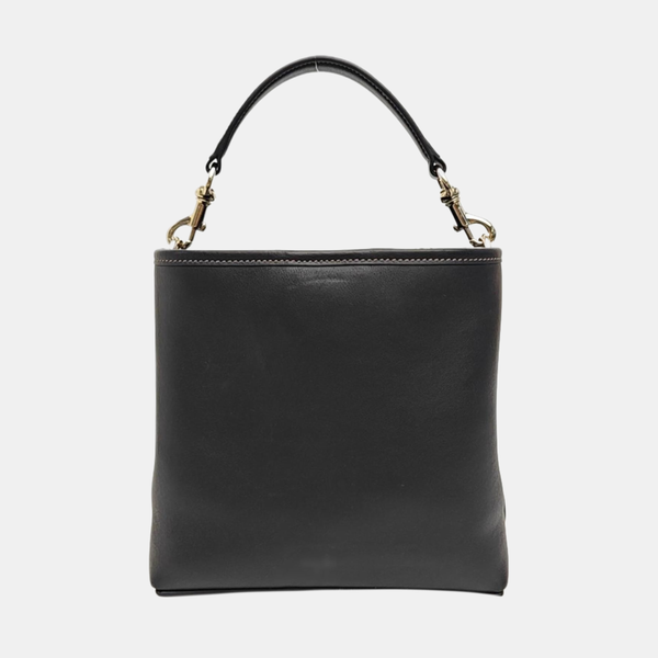 GG Emblem Mini Calfskin Black