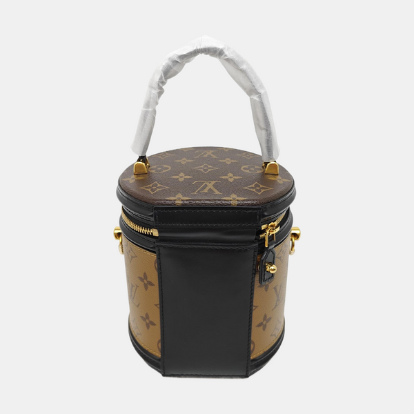 CANNES PM Monogram Coated Canvas Brown