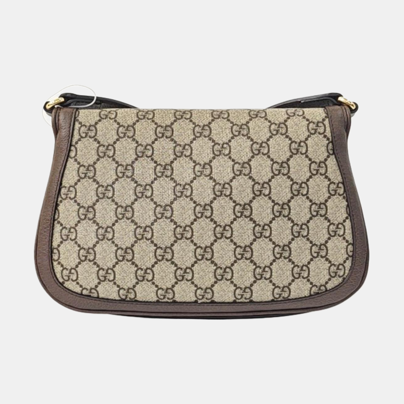 Blondie Small Monogram Coated Canvas Brown
