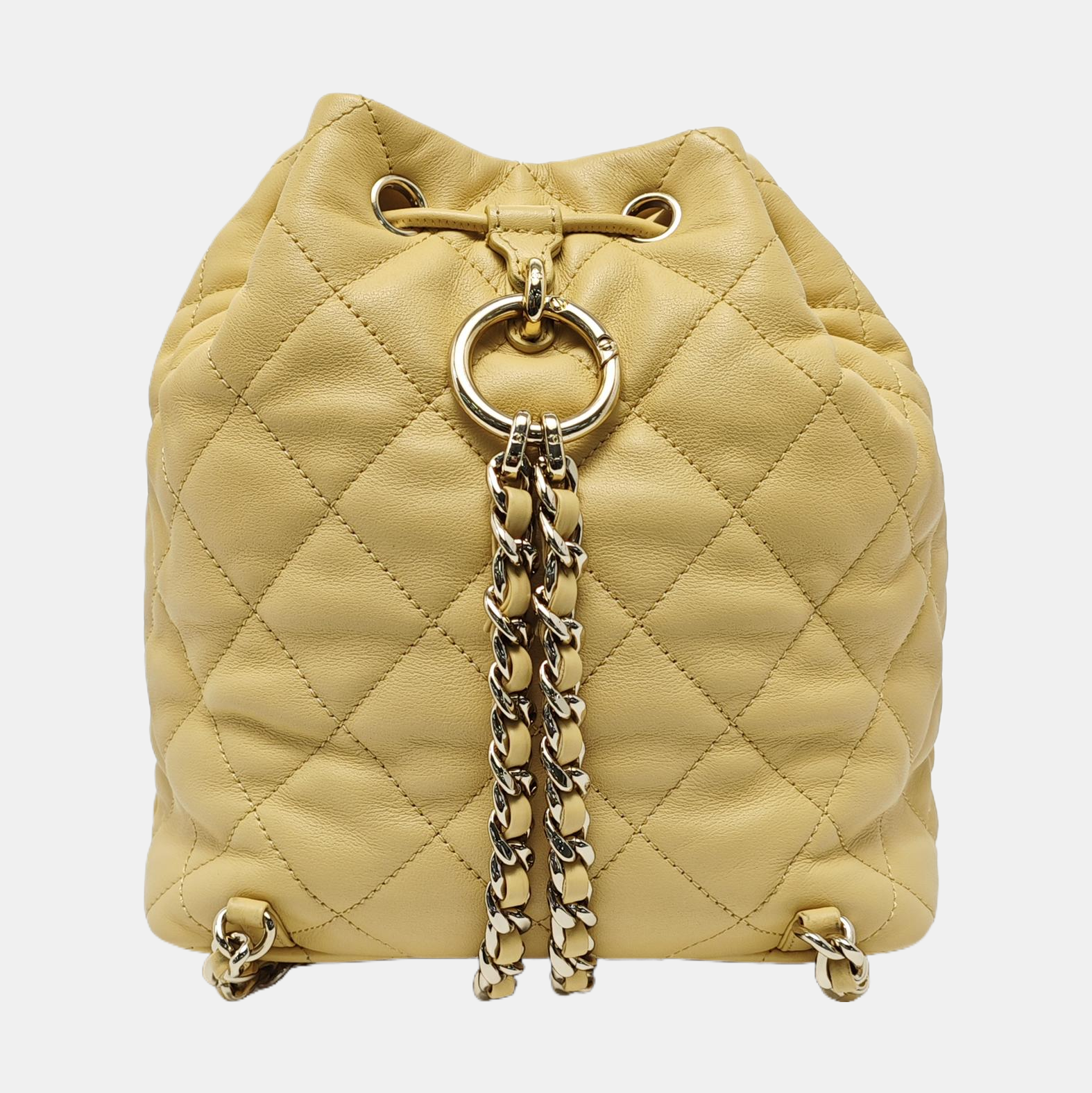 Quilted Calfskin Yellow