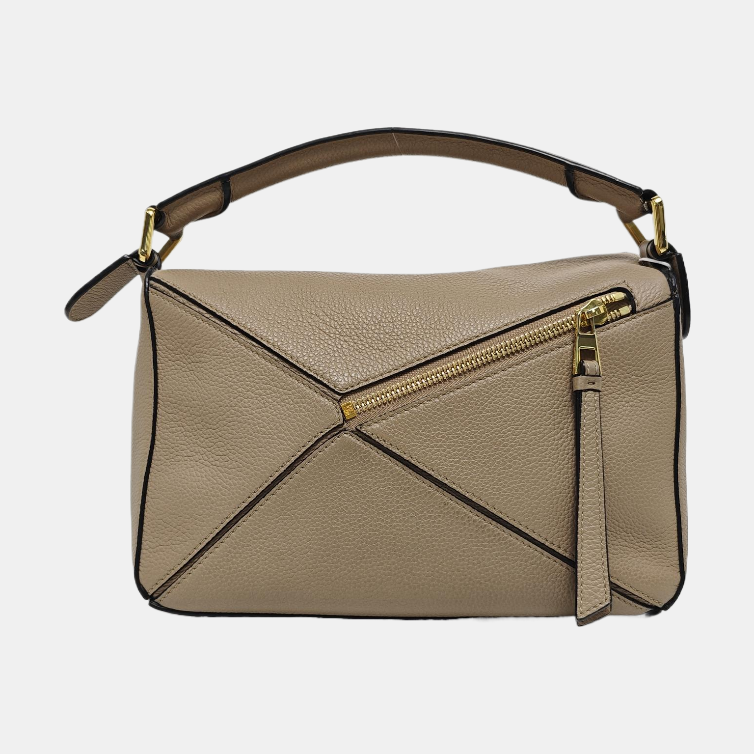 Puzzle Small Calfskin Beige
