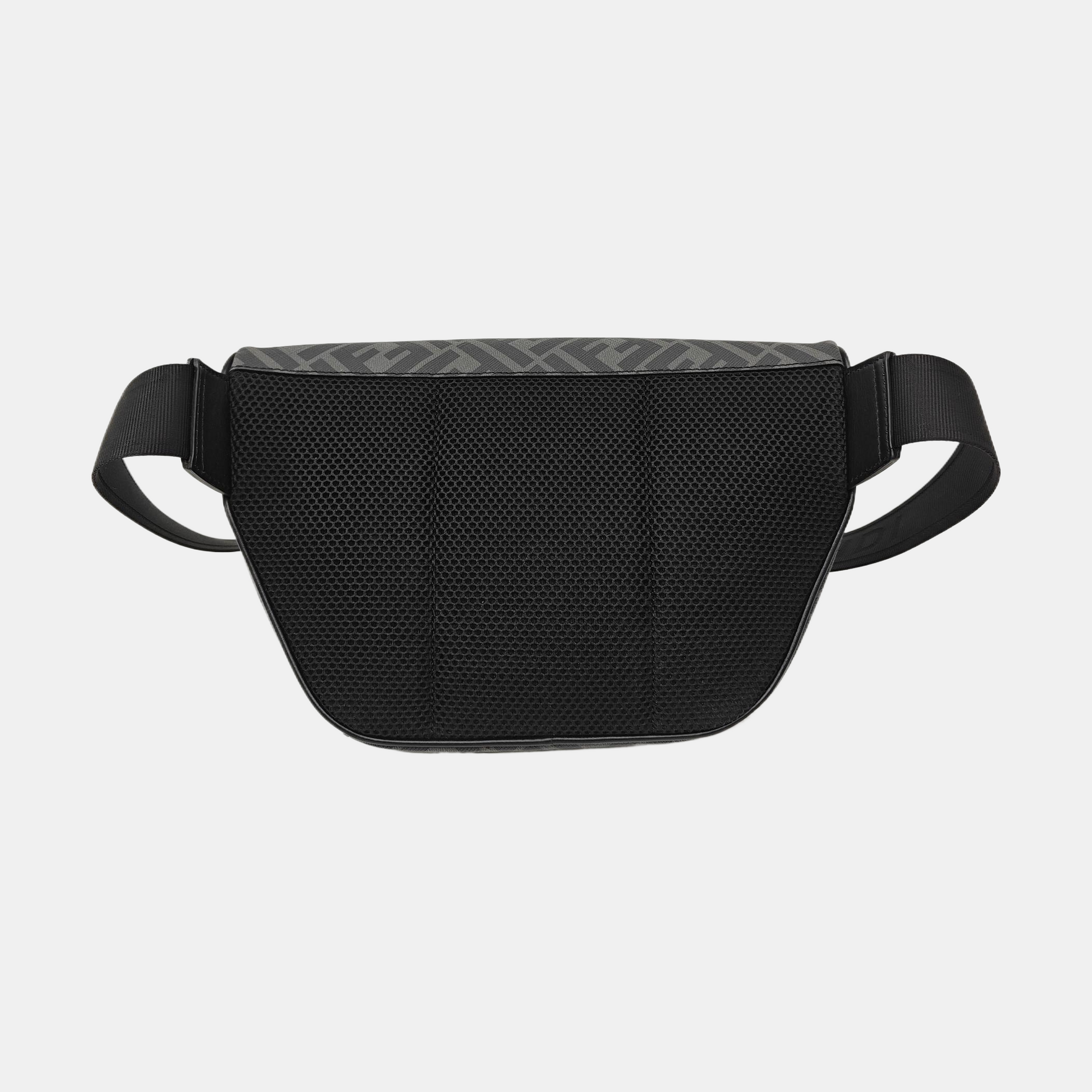 Roma Coated Canvas Black