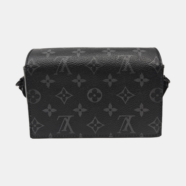 STEAMER Mini Monogram Coated Canvas Black