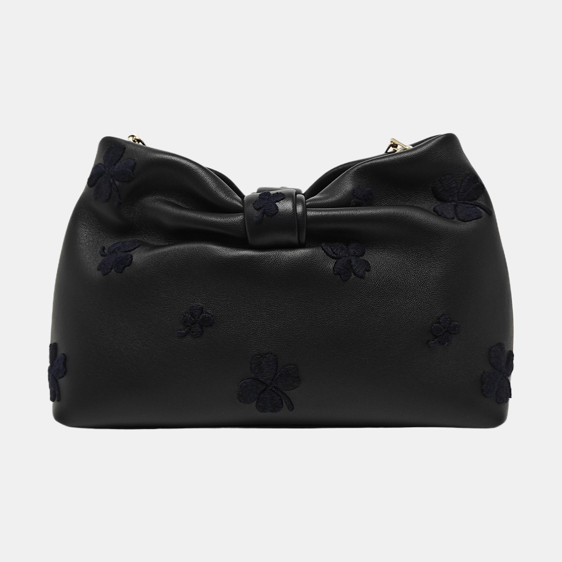 Dior Bow Small Lambskin Black