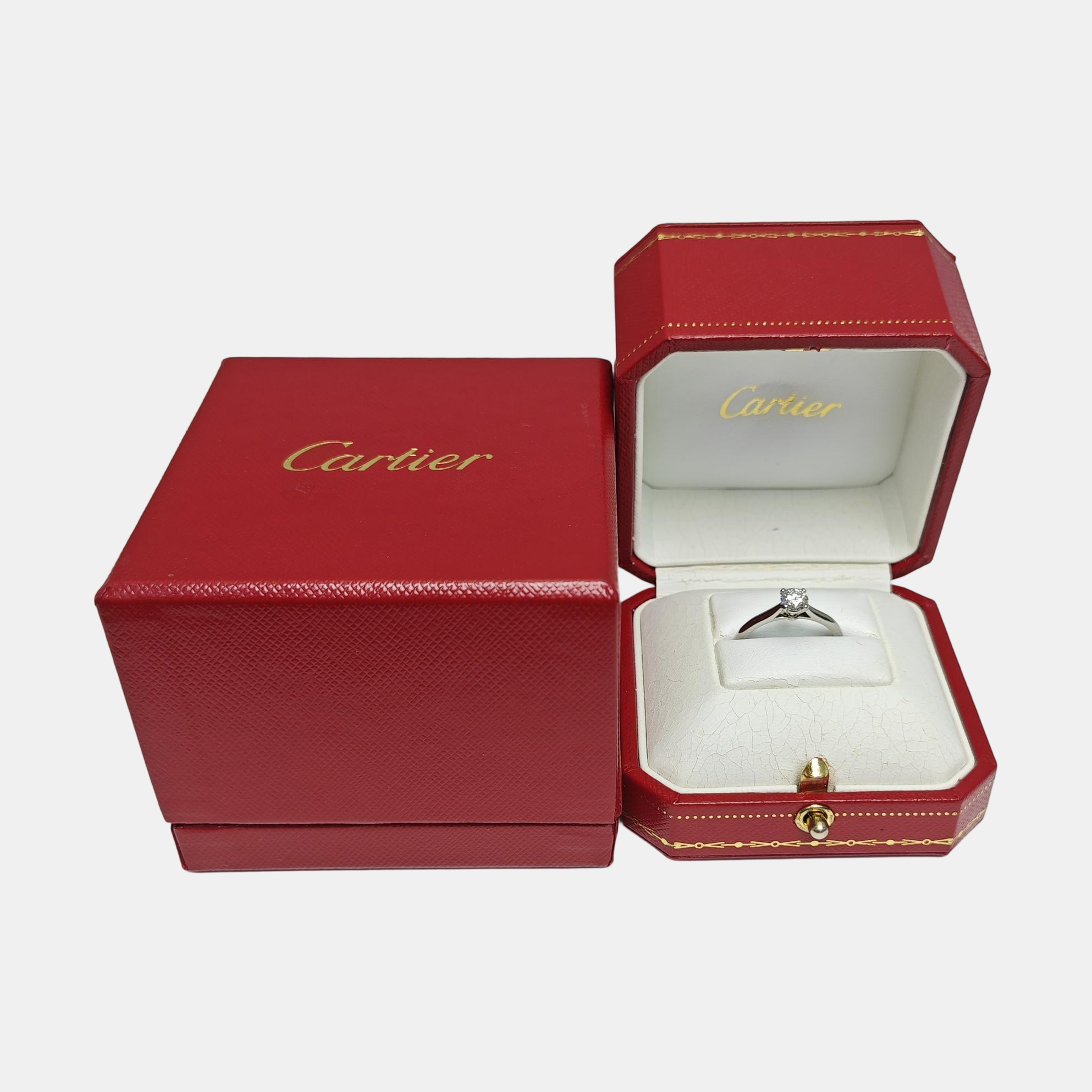 Platinum 950 Silver Ring EU 53