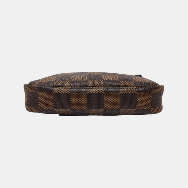 ACCESSOIRES Mini Damier Ebene Coated Canvas Brown