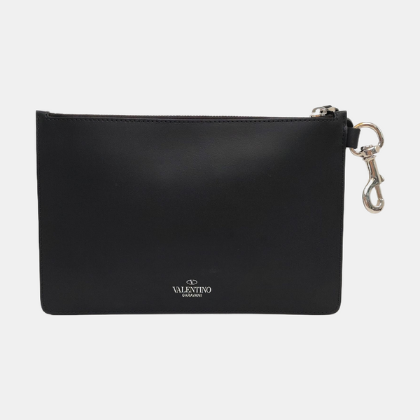 Vltn Calfskin Black