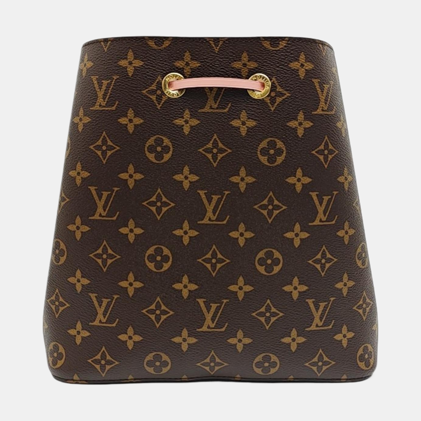 NÉONOÉ MM Monogram Coated Canvas Brown