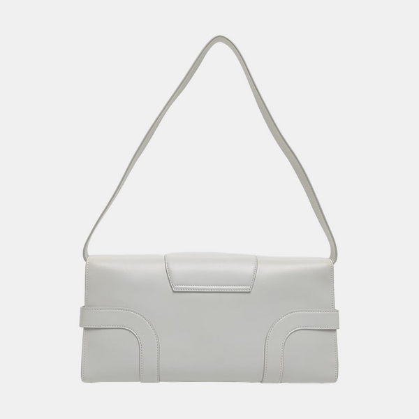 Calfskin Shoulder Bag White