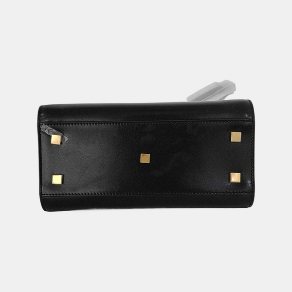 UPTOWN Small Calfskin Black