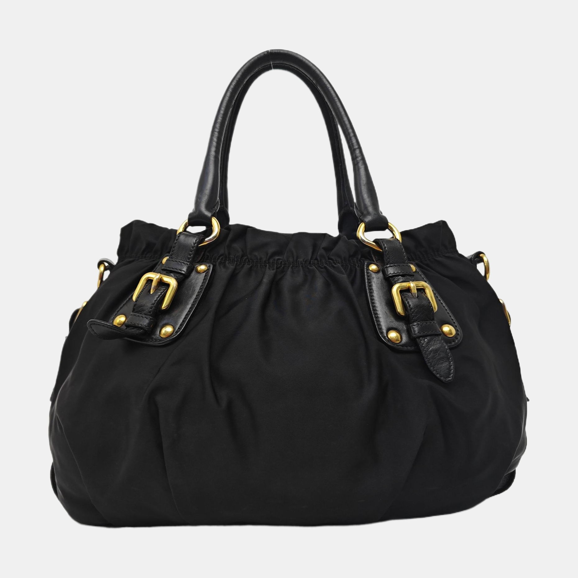 Nylon Tote Bag Black