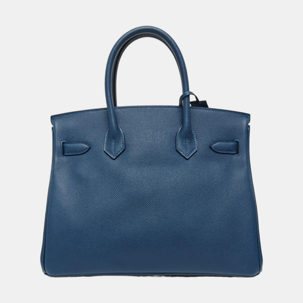 Birkin 30 Epsom Blue