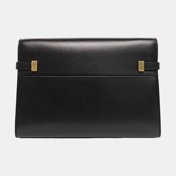 MANHATTAN Medium Calfskin Black