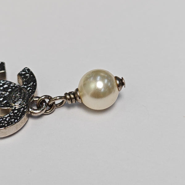 Metal Silver Earrings