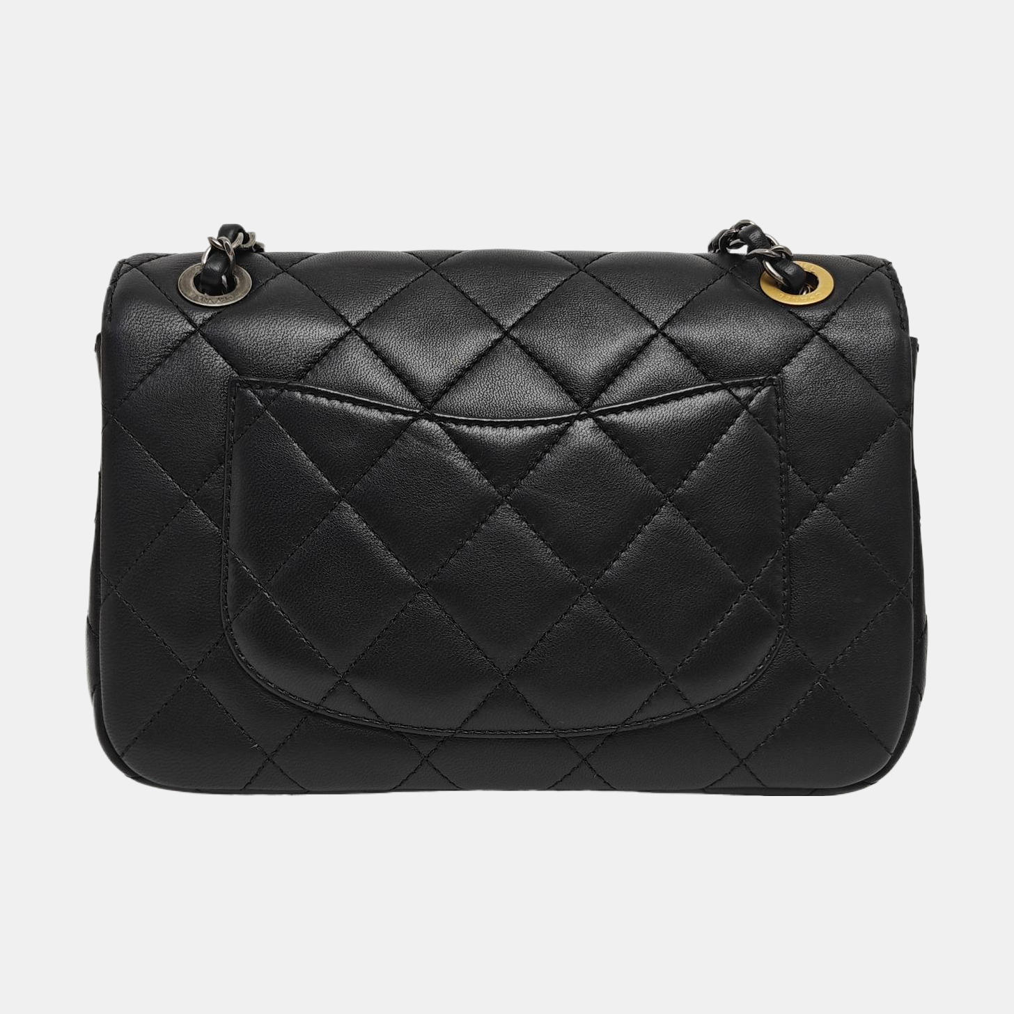 CLASSIC FLAP Mini Quilted Lambskin Black
