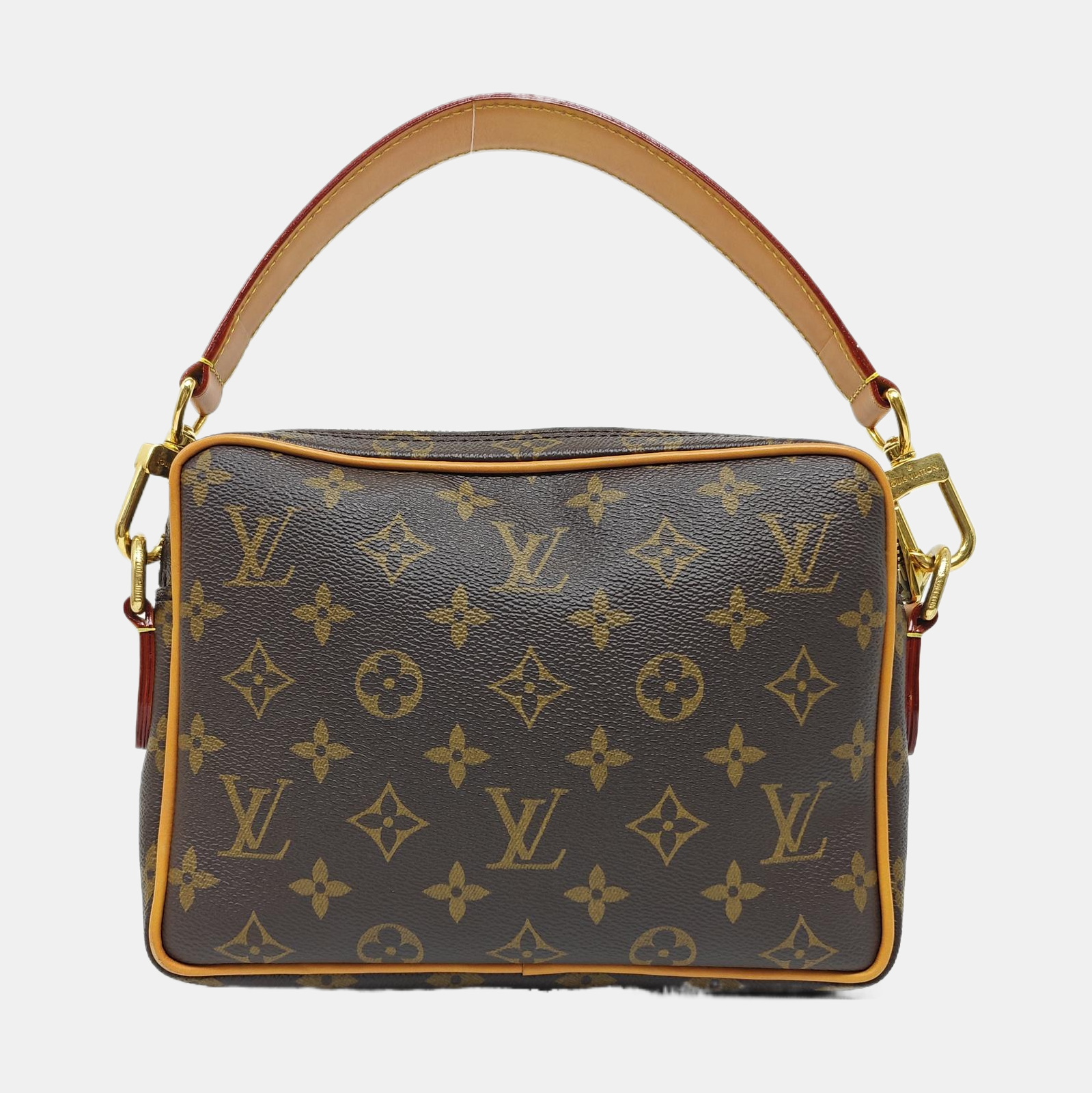 NIL Monogram Coated Canvas Brown