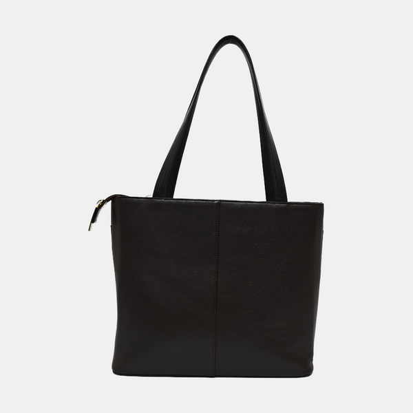 Calfskin Shoulder Bag Brown