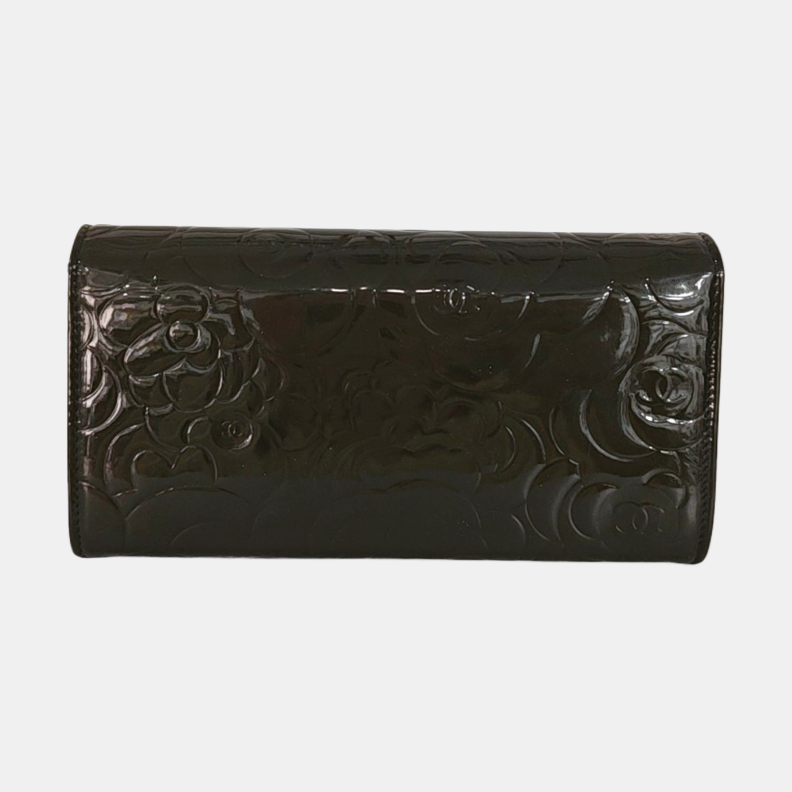 Patent Leather Shoulder Bag Green