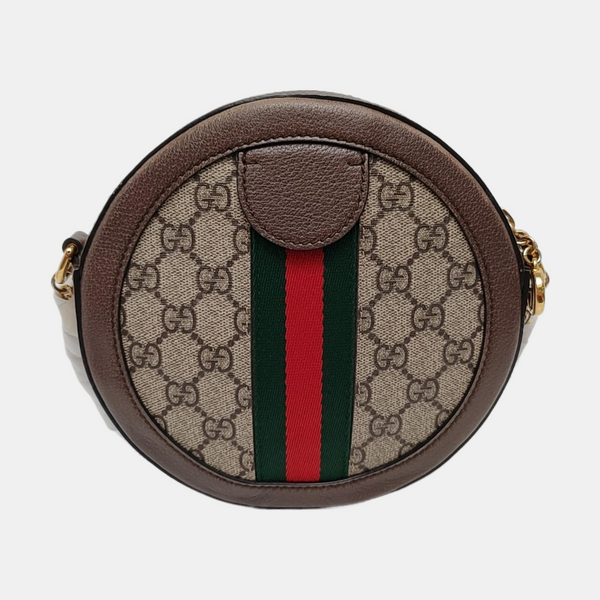 Ophidia Mini Monogram Lona Revestida Beige