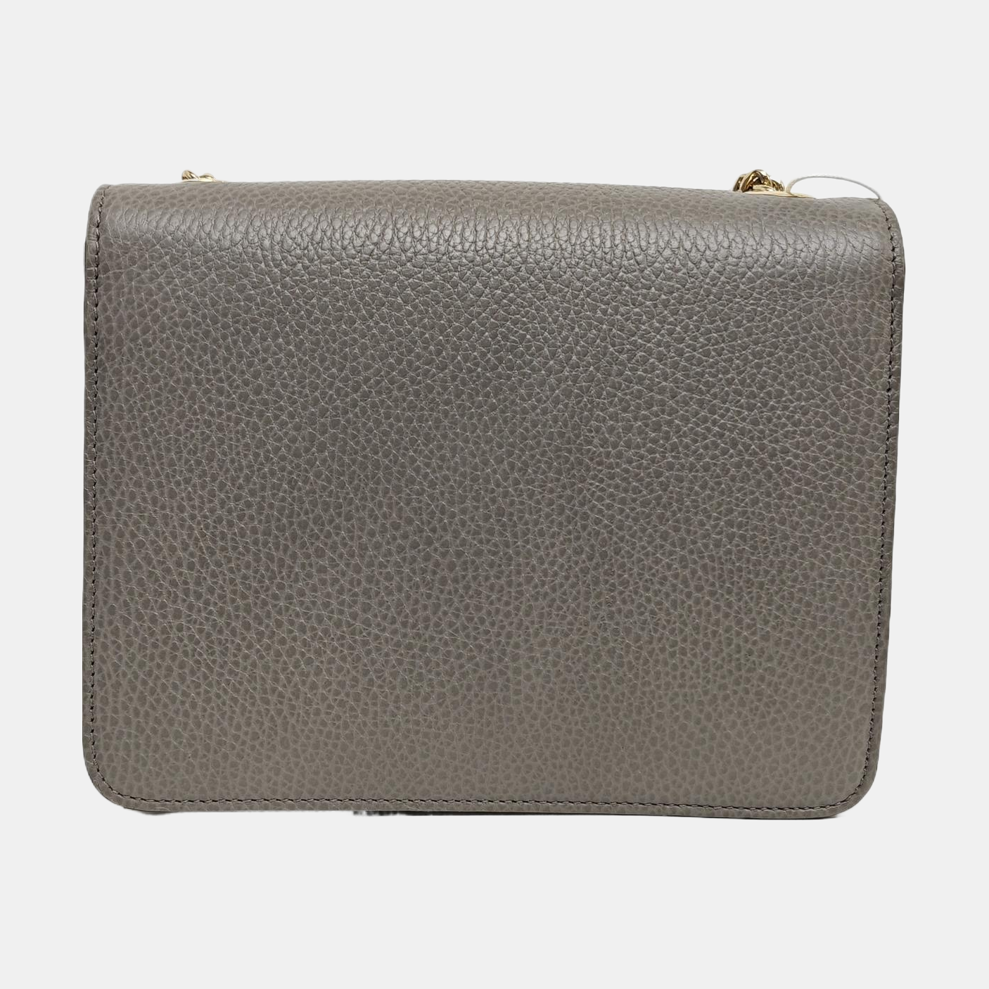 Interlocking G Small Calfskin Gray