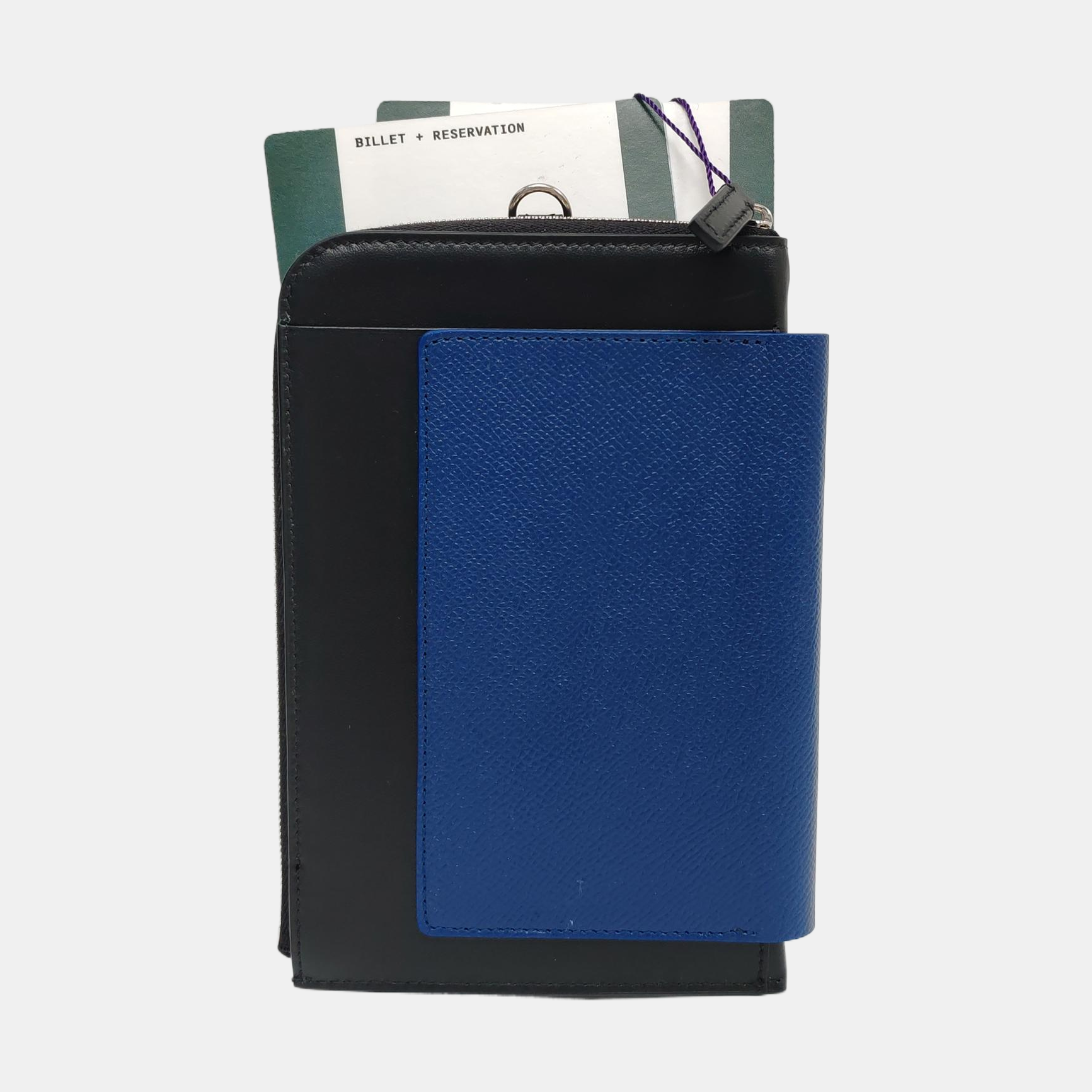 Calfskin Wallet Blue