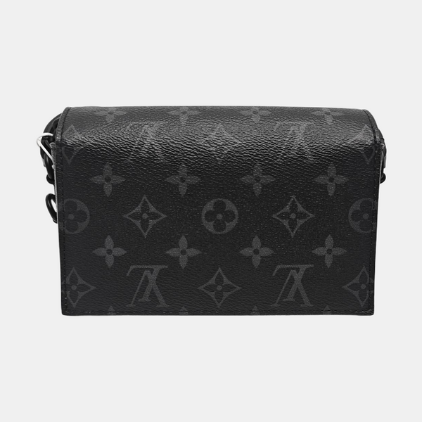 STEAMER Mini Monogram Coated Canvas Black