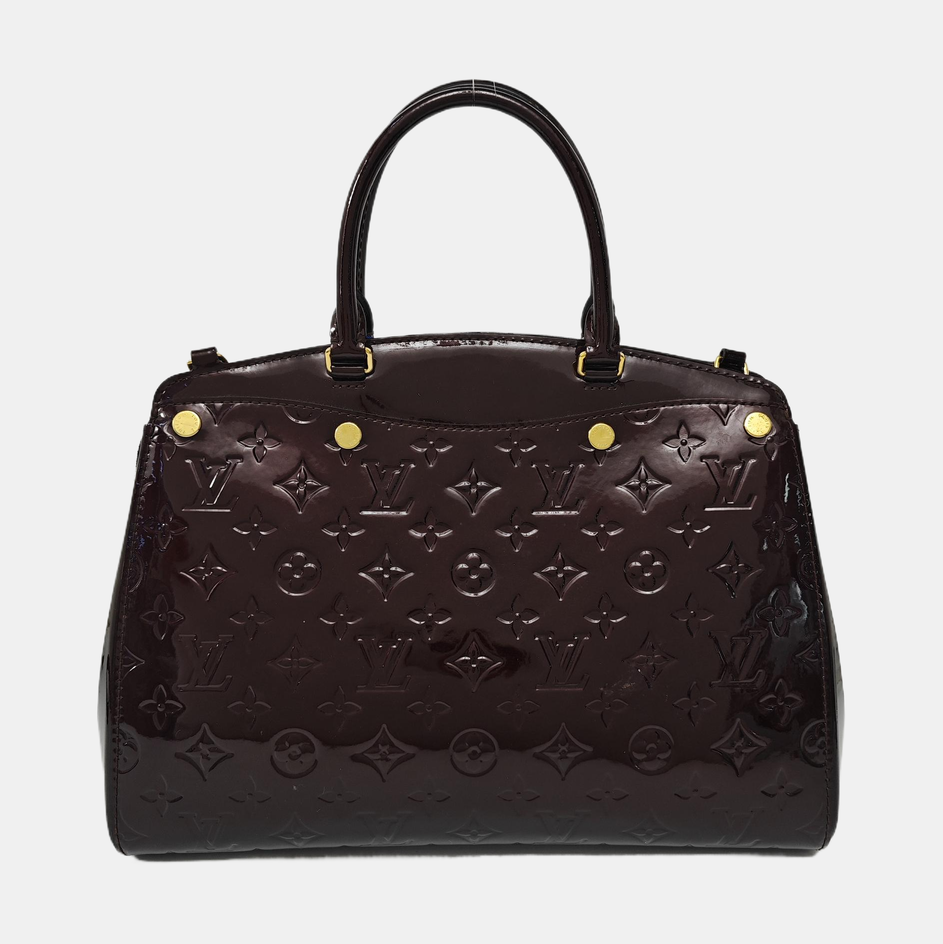 BREA Monogram Patent Leather Red