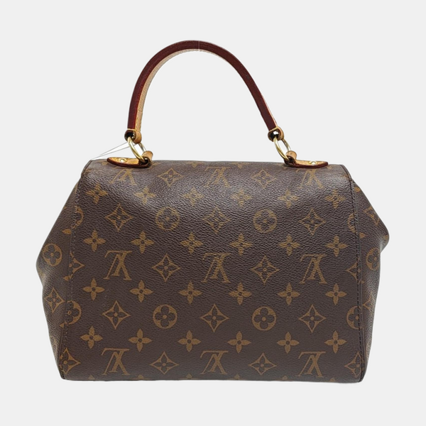 CLUNY PM Monogram Coated Canvas Brown