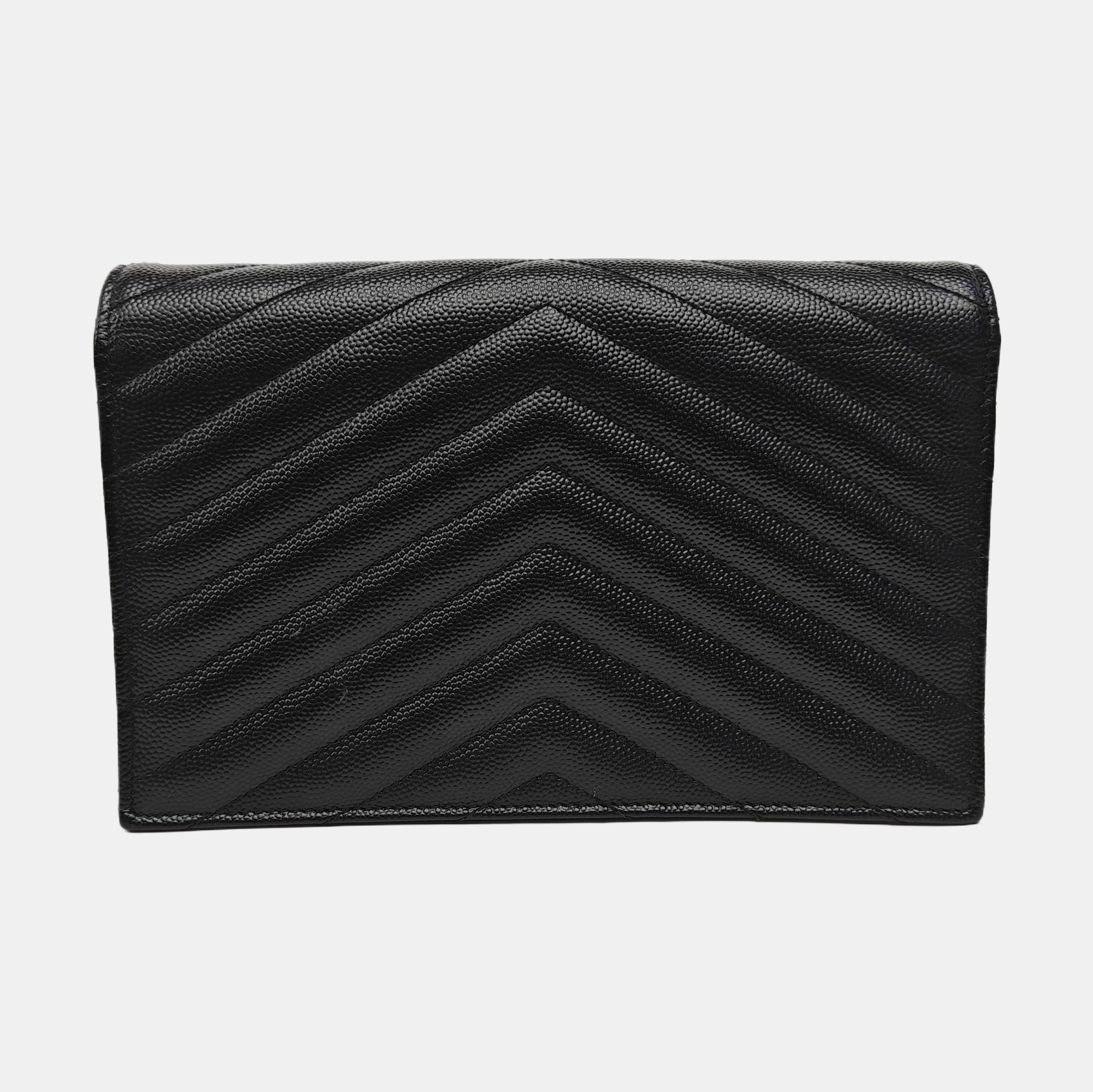 MONOGRAM WOC Chevron Calfskin Black