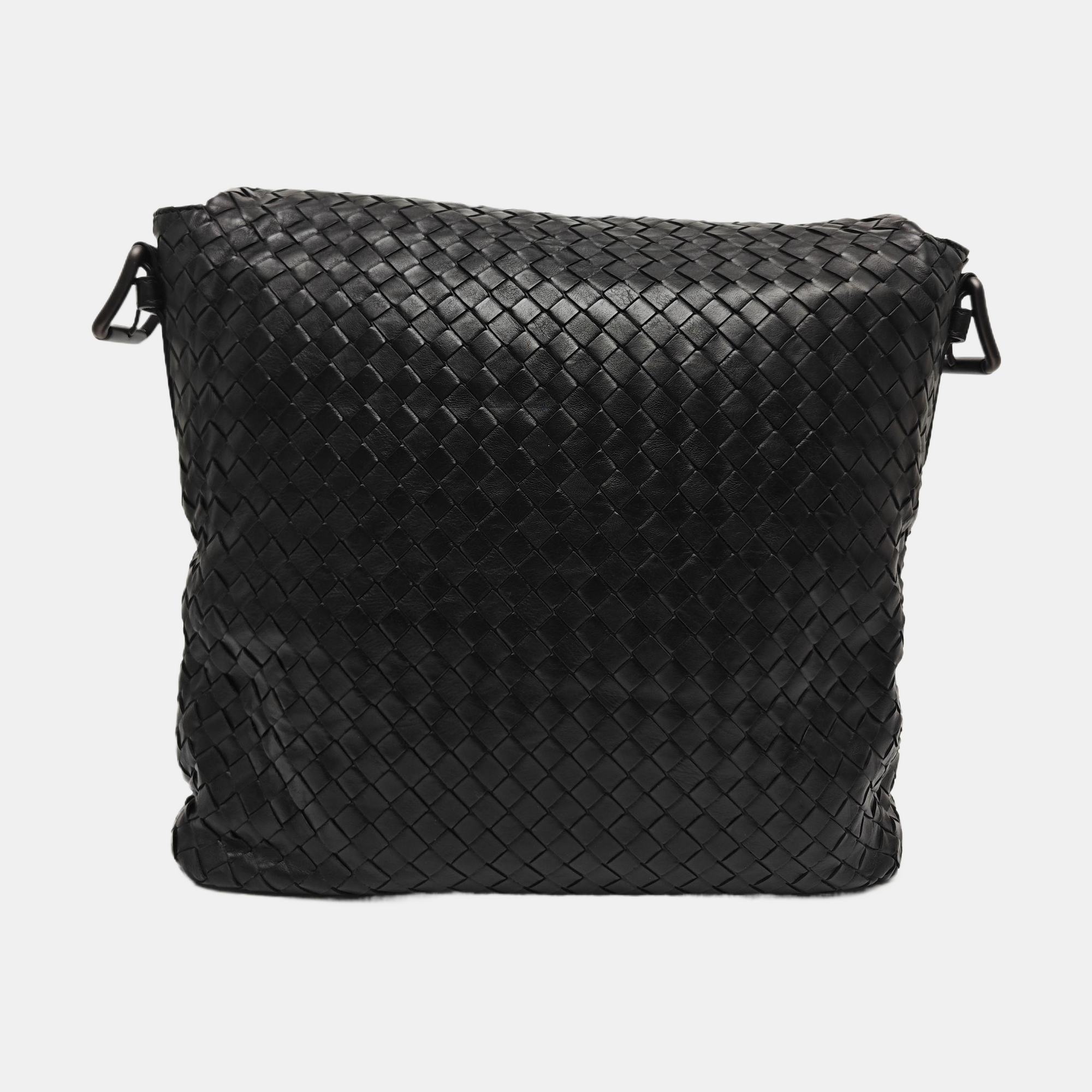 Calfskin Shoulder Bag Black