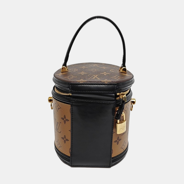 CANNES PM Monogram Coated Canvas Brown