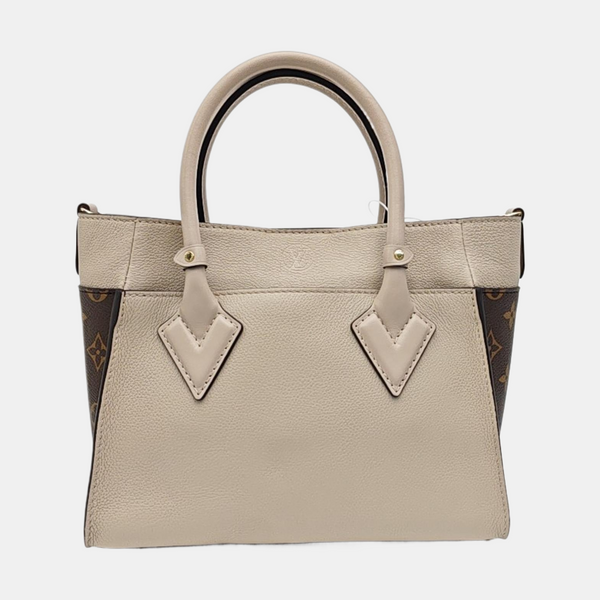 ON MY SIDE PM Monogram Coated Canvas Beige