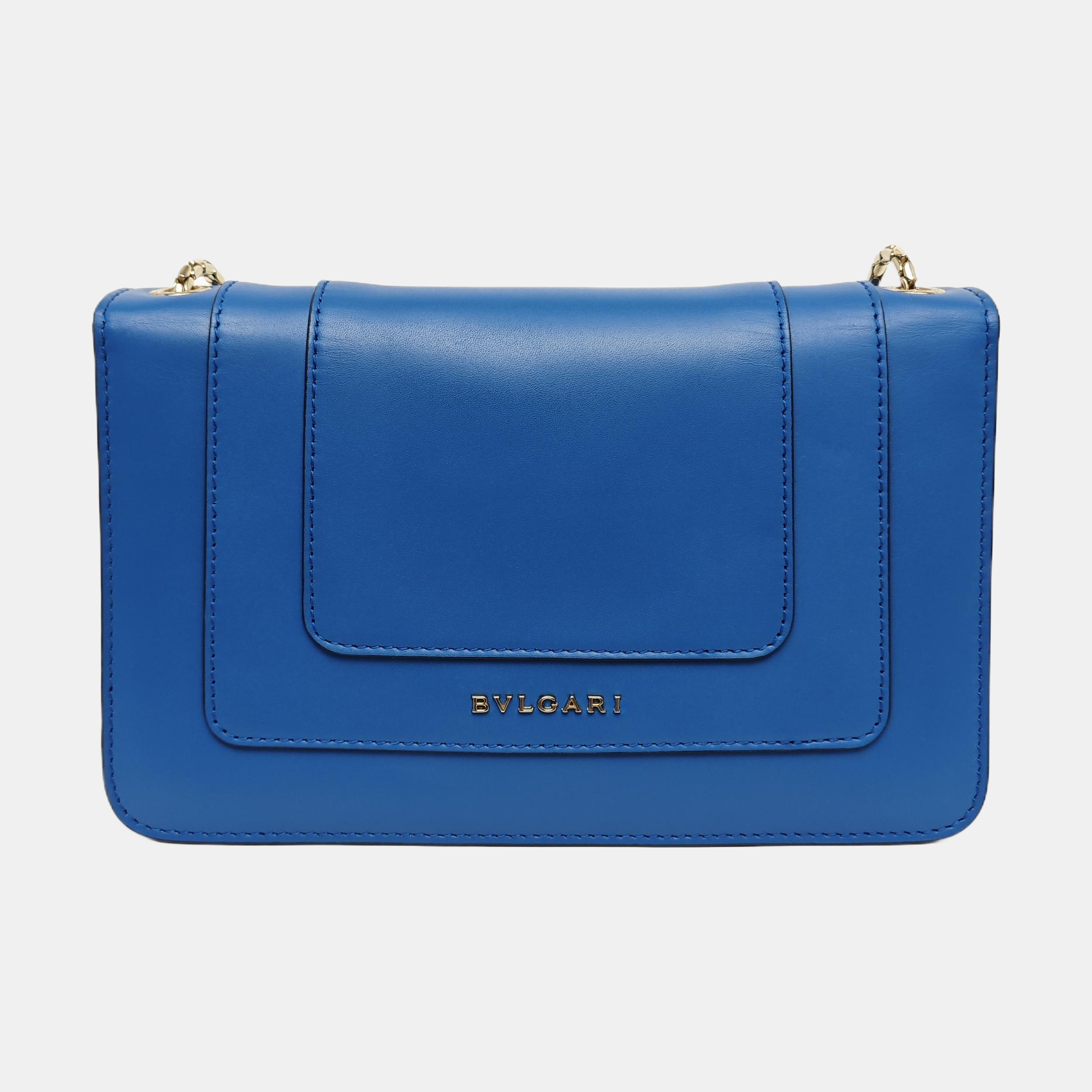 SERPENTI FOREVER Small Calfskin Blue