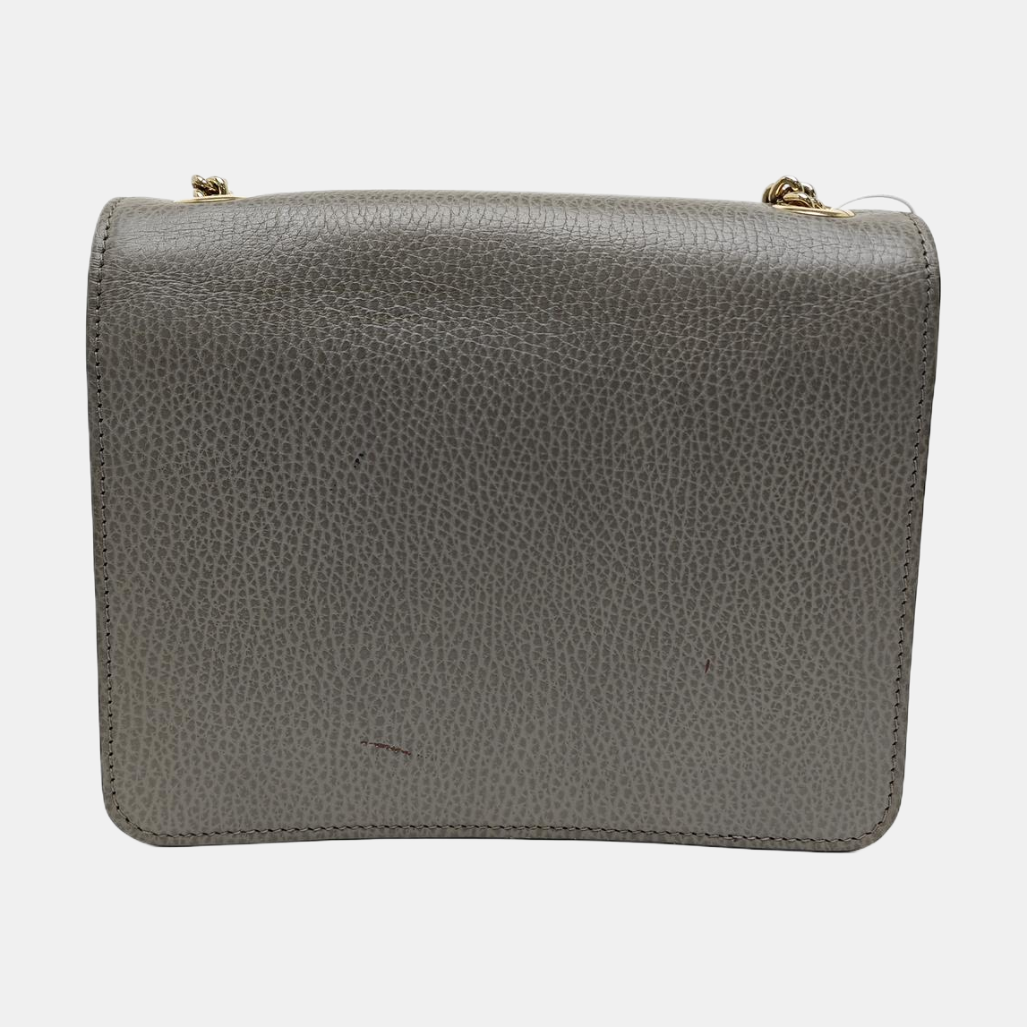 Interlocking G Small Calfskin Gray