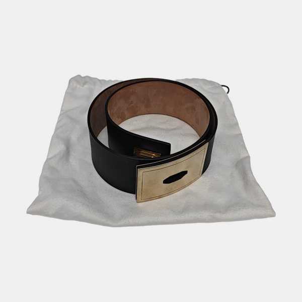 Leather Belt Black