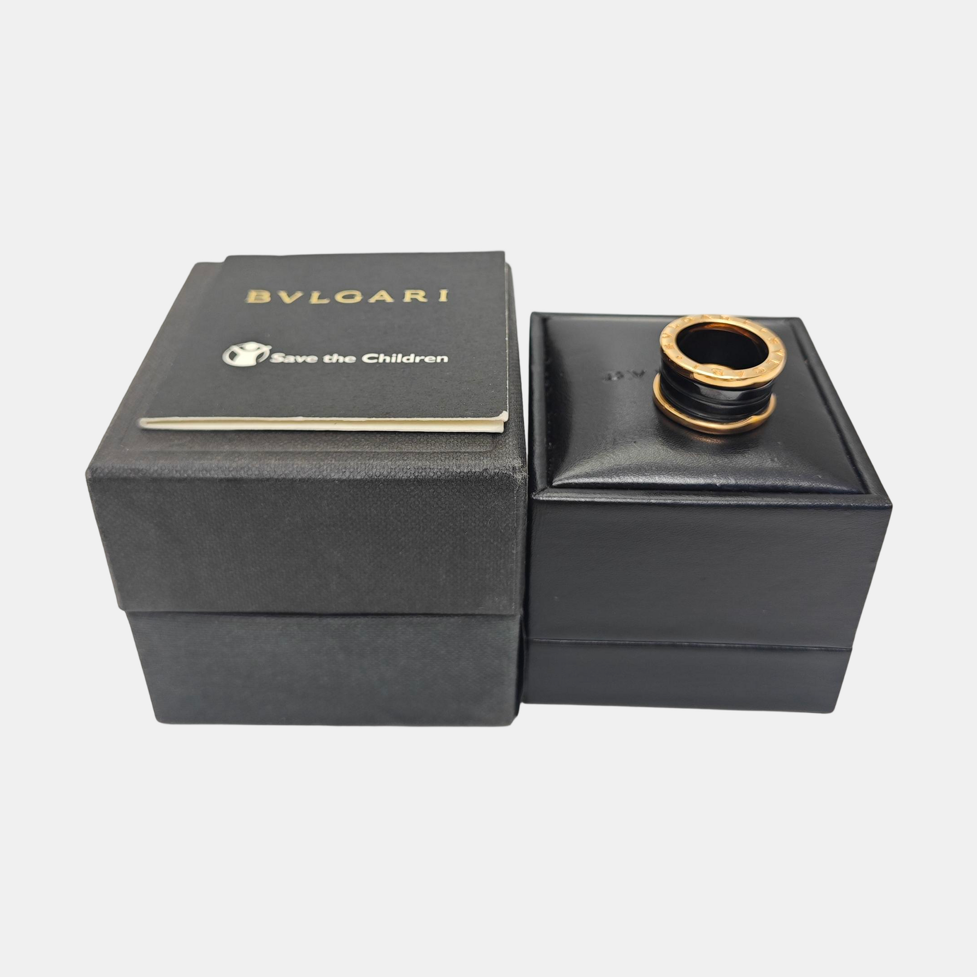 B.ZERO1 18k Rose Gold Ring EU 51